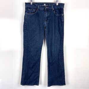 7 For All Mankind A Pocket Bootcut Jeans Size 33 Womens